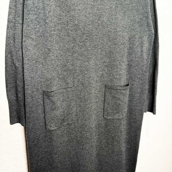 Soma Recycled Yarn Midi Sweater Dress Heather Quartz Lounge - Picture 6 of 10